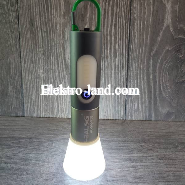 Ручной аккумуляторный  фонарь сверхяркий, USB выход  BL-505-P50
